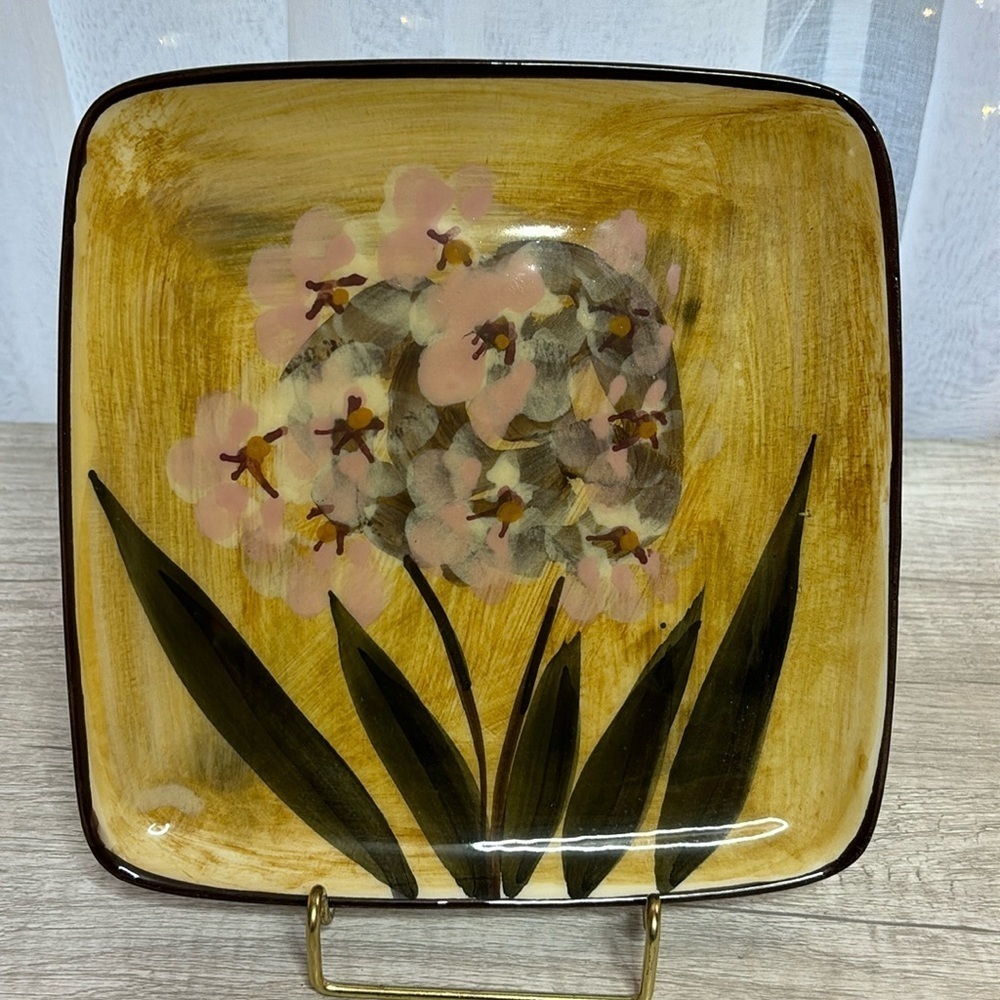 Flower Salad Plate
